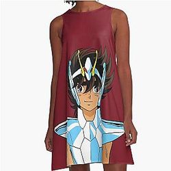 Saint Seiya Pegasus A-Line Dress