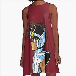 Saint Seiya Pegasus A-Line Dress