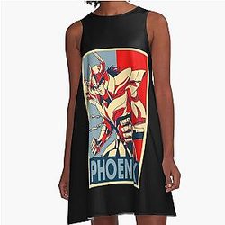 Phoenix Saint Seiya Andromeda Art for Fans Dress