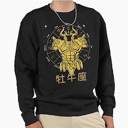 Taurus ALDEBARAN Gold Cloth Saint Seiya Pullover Sweatshirt