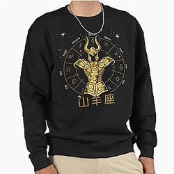 Capricorn Cloth - Shura Gold Cloth Saint Seiya Pullover Sweatshirt