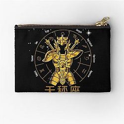 LIBRA CLOTH GOLD SAINT SEIYA Zipper Pouch