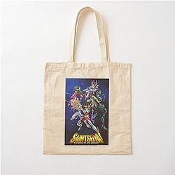 Knights of the Zodiac Saint Seiya Cotton Tote Bag