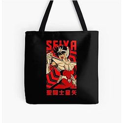 Pegasus Seiya Saint Seiya Vintage Anime Design Tote Bag
