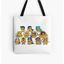 Gold Chibi Saint Seiya Knights of the Zodiac. All Tote Bag