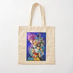 Knights of the Zodiac Saint Seiya 3 Cotton Tote Bag