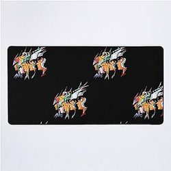 Knights of the Zodiac, Seiya, Shiryu, Ikki, Hyoga, Shun, Saint Seiya Desk Mat