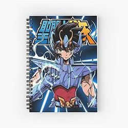 Saint Seiya Chevaliers Du Zodiaque Spiral Notebook