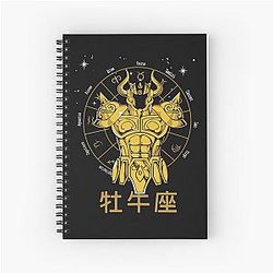 Taurus Aldebaran Gold Saint Seiya Notebook