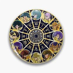 Saint Seiya Gold Saints Pin