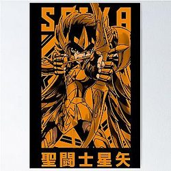 Sagittarius Seiya SAINT SEIYA Anime Design Poster