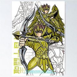 Sagittarius Saint Seiya Poster