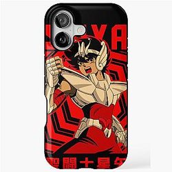 Pegasus Seiya SAINT SEIYA Vintage Anime Design iPhone Case