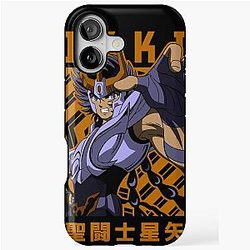 Phoenix Ikki Saint Seiya Anime Otaku Design iPhone Tough Case