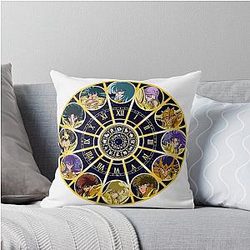 Knights of the Zodiac: Saint Seiya Throw Pillow