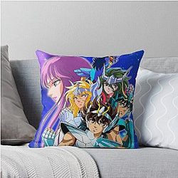 Knights of the Zodiac Saint Seiya 3 Throw Pillow