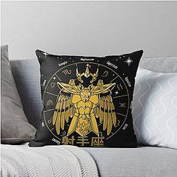 Sagittarius Milo Gold Saint Seiya Throw Pillow