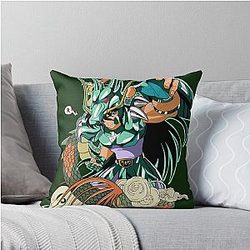 Shiryu Saint Seiya Throw Pillow