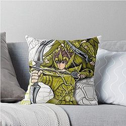 Sagittarius Saint Seiya Throw Pillow