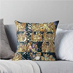 Saint Seiya Throw Pillow