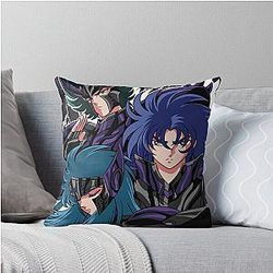 Saint Seiya Dark Warriors Throw Pillow