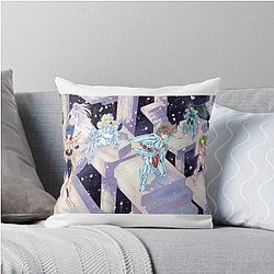 Saint Seiya Blue Forever Throw Pillow