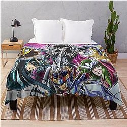 Saint Seiya Knights of the Zodiac Throw Blanket