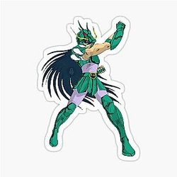Saint Seiya - Dragon Ball Sticker