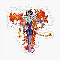 Saint Seiya Phoenix Ikki Sticker