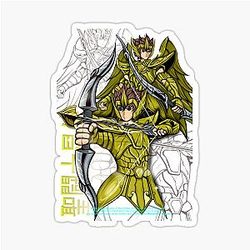 Sagittarius Saint Seiya sticker