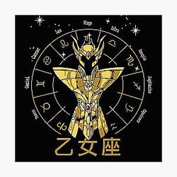 VIRGO CLOTH SHAKA GOLD SAINT SEIYA Photographic Print