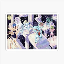 Saint Seiya - Blue Forever Sticker
