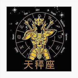 Libra Cloth - Dohko Gold Cloth Saint Seiya Photographic Print