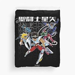 Saint Seiya Saints Duvet Cover