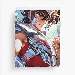 Saint Seiya Chevaliers Du Zodiaque Duvet Cover