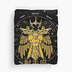 Sagittarius Milo Gold Saint Seiya Duvet Cover