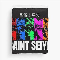 Saint Seiya Bronze Saints Duvet Cover