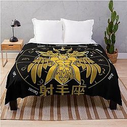SAINT SEIYA SAGITTARIUS THROW BLANKET