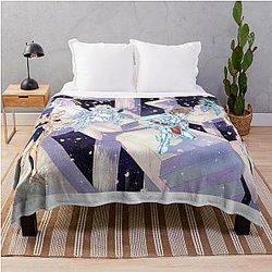 Saint Seiya Blue Forever Throw Blanket