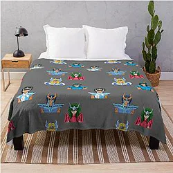 Saint Seiya Throw Blanket