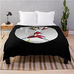 Cool Saint Seiya Anime Andromeda Art for Fans Throw Blanket