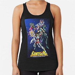 Knights of the Zodiac Saint Seiya Racerback Tank Top