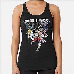 Saint Seiya Saints Racerback Tank Top
