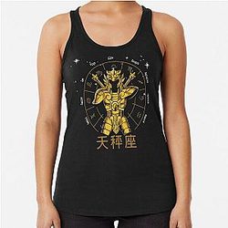 LIBRA CLOTH - DOHKO GOLD SAINT SEIYA RACERBACK TANK TOP