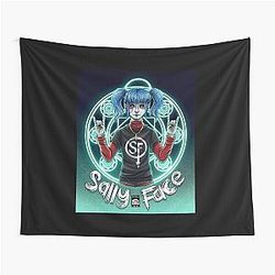 Sally Face Sleeveless Top Tapestry