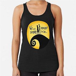 Jack and Sally Racerback Tank