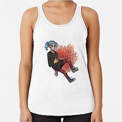 Sally Face Racerback Tank Top