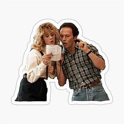When Harry Met Sally Sticker