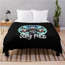 Sally Face Throw Blanket