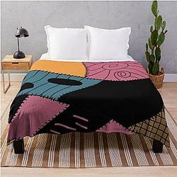 Nightmare Sally Inspired Throw Blanket